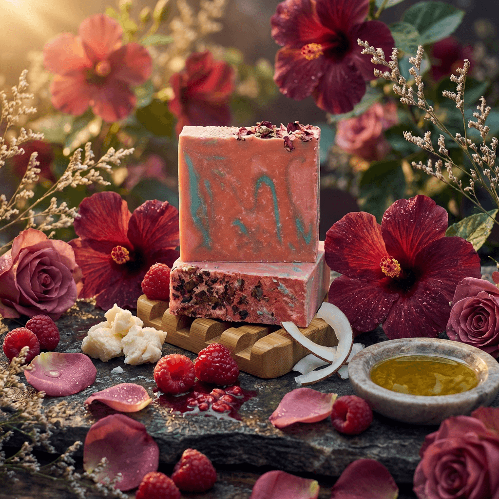Ruby's Raspberry Rose Hibiscus — Ambassador Soap Bars