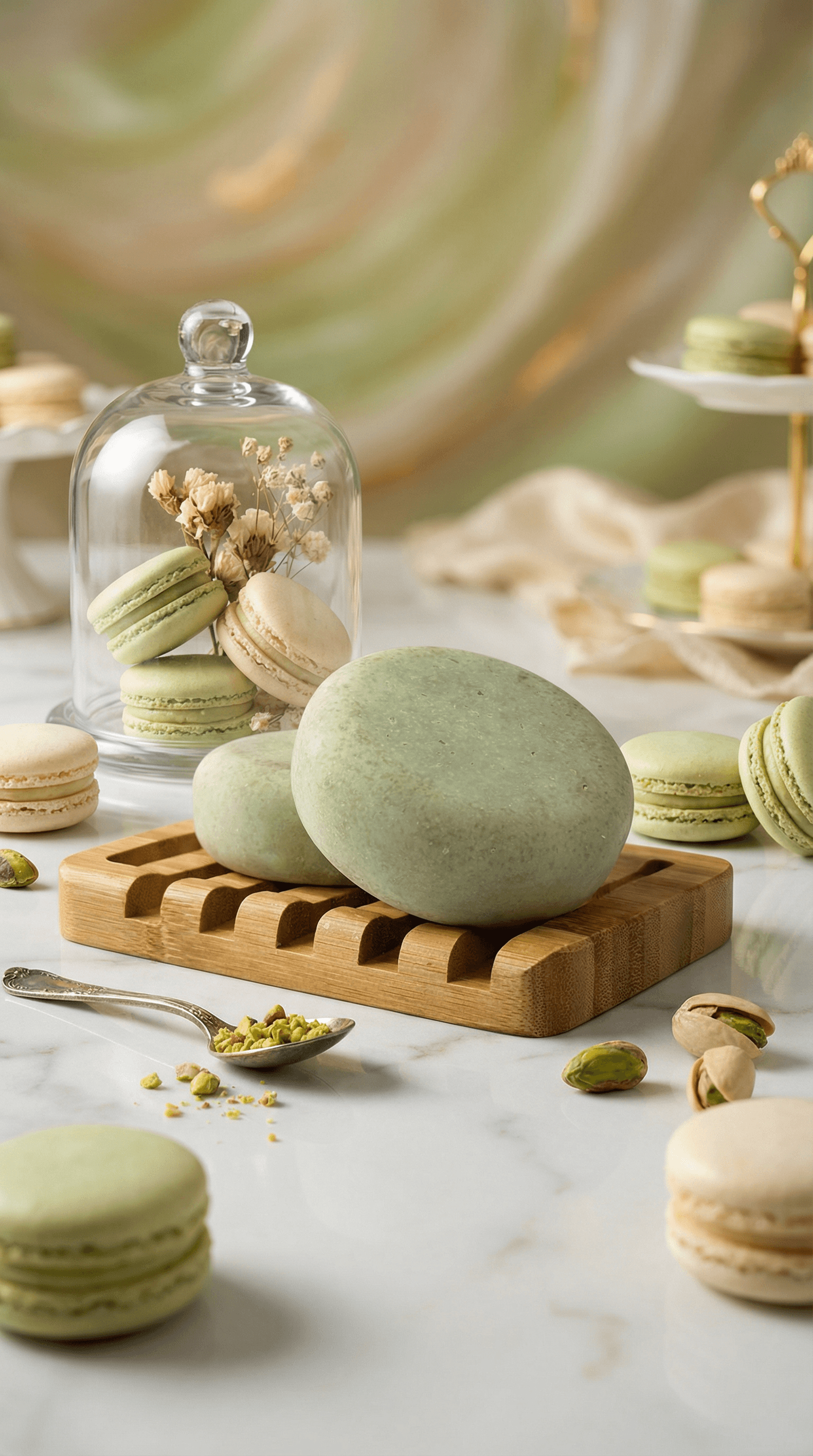 Piggy's Pistachio Macaron Sea Salt Scrub — photo 2