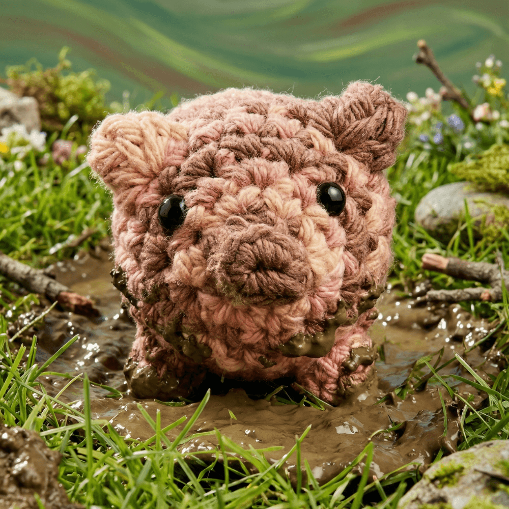 Muddy Buddy — Hand-Crocheted Pals