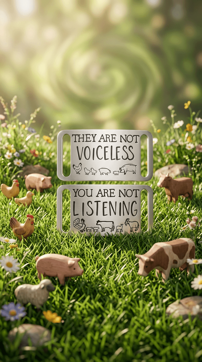 They Aren't Voiceless Shoe Tag Set โ photo 2