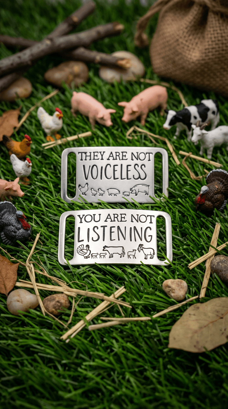 They Aren't Voiceless Shoe Tag Set โ photo 3